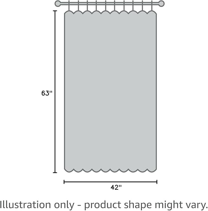 SimpleHome 100% Blackout Curtains for Bedroom,Thermal Insulated Grommet Window Drapes Room Darkening Lilac Curtains for Living Room with Black Back,42 x 63 Inch,2 Panels