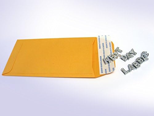 NextDay Labels #7 Coin Envelopes - 500-Pack Brown Kraft Peel & Seal Money Envelopes for Cash, Coins, Jewelry, or Small Parts for Home, Office, or Business Use - Made in USA