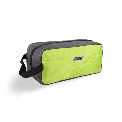 GOX Premium Toiletry Bag, Dopp Kit Case For Travel, Multifunction Organizer Pouch (Green/Grey)