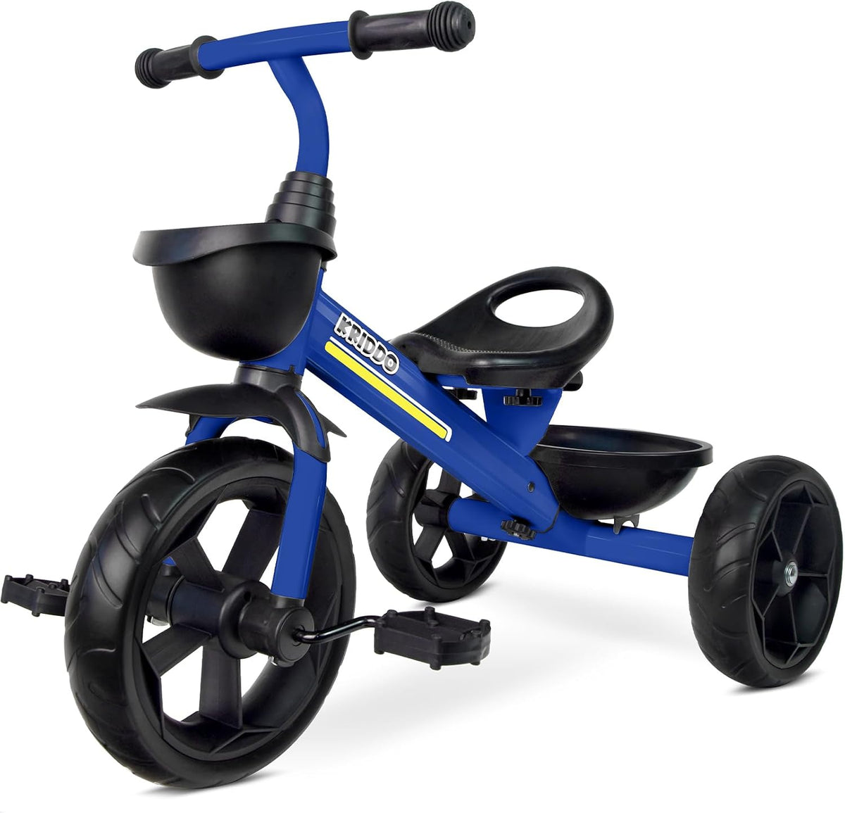 Krido Toddler Tricycle for 2-5 Year Olds - Pink Bike for 24 Month to 4 Year Old Girls and Boys
