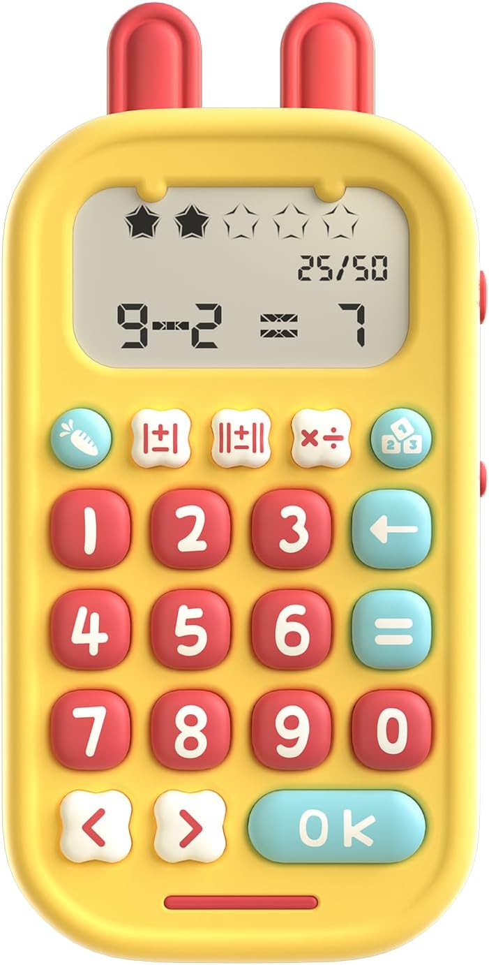 alilo Math Games for Kids Ages 5-12 Portable Math Toy for Practicing Addition, Subtraction, Multiplication, and Division