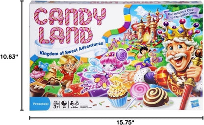 hasbro gaming candy land kingdom of sweet adventures board game for kids easter gifts boys girls ages 3 up