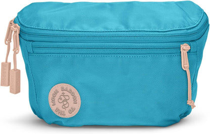 Baboon to the Moon Fanny Pack - Trendy, Compact, Water-Repellent Waist Bag in Multiple Colors and Sizes for Men and Women (Bluebell, Full Size (3L))
