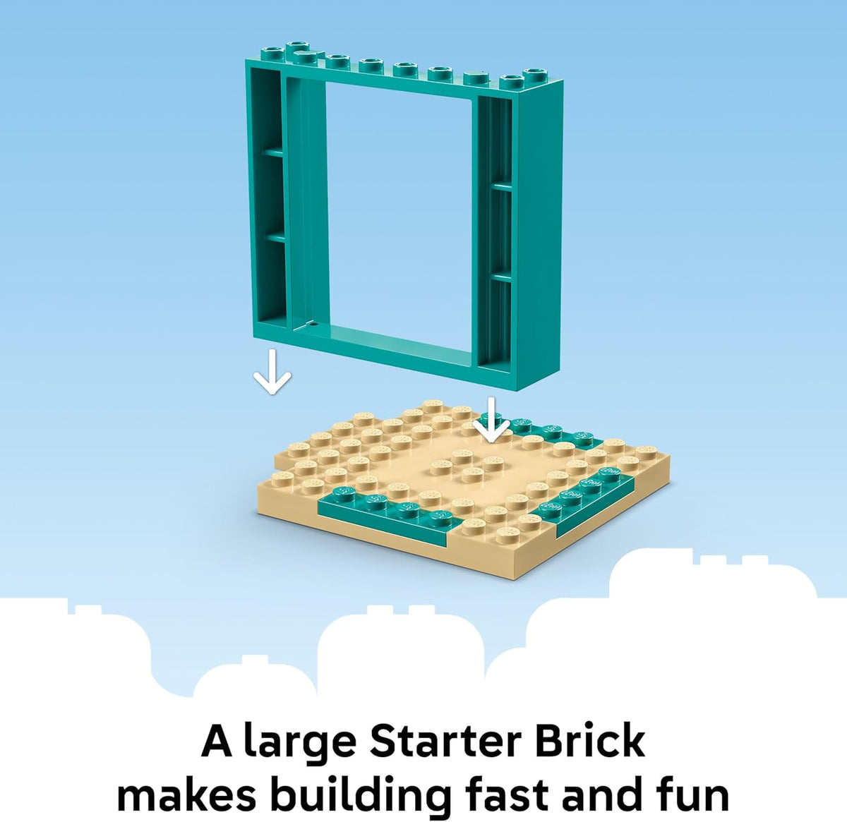 LEGO Bluey Playground Fun with Bluey and Chloe Sensory Building Blocks, Preschool Pretend Play & Learning Toys for Kids, 4 Year Old Girl & Boy Birthday Gifts