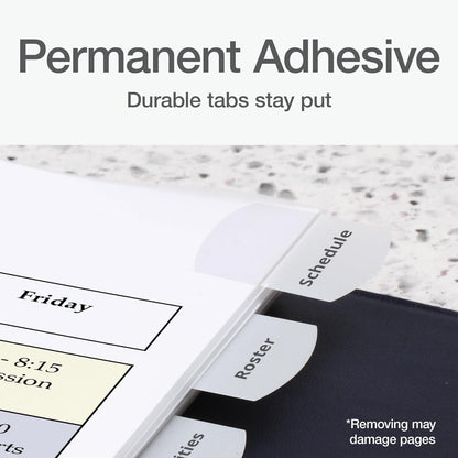 Redi-Tag Copier/Laser/Inkjet Index Dividers (RTG33117),White