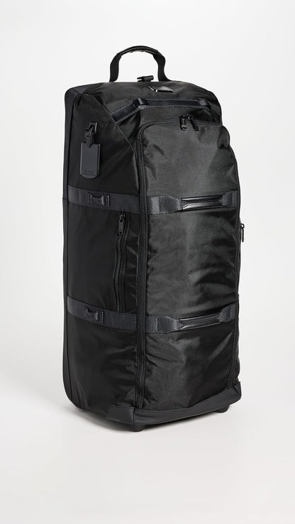 TUMI - Alpha Bravo Collapsible Duffel - 85 L Capacity - Black Duffel for Travel - 31.5" X 14.3" X 12.0" - Black