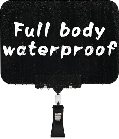 Mlici Clip on Sign Holder Chalkboard Clips, 8 Pack 8.2 x 5.8 Inch Sign Holder Clip for Retail Store Signs Displays, Black Plastic Sale Signs for Food Label Display Rotating Signs Table Clip