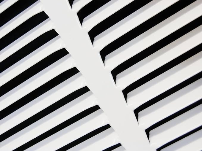 HVAC Premium 16 x 26 Duct Opening Steel Return Air Filter Grille, for 1-inch Filter, Removable Door, Flat Stamped HVAC Vent Cover Grille, Outer Dimensions 18.5 x 28.5