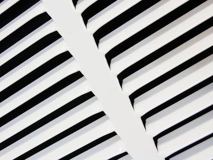 HVAC Premium 16 x 26 Duct Opening Steel Return Air Filter Grille, for 1-inch Filter, Removable Door, Flat Stamped HVAC Vent Cover Grille, Outer Dimensions 18.5 x 28.5