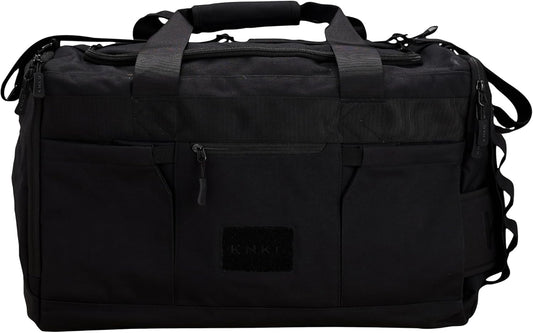 KNKG CORE Duffel Large 51L – Gym Bag with Lifting Belt Storage – Durable 500D Nylon, YKK Zippers – Natty