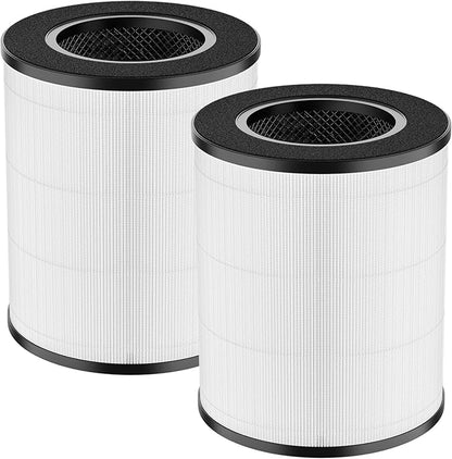 AP-T20 Replacement Filter Compatible with HoMedics AP-T20 Air Purifier, 3-in-1 Total Clean Tower Efficient Type Filters Replacement for AP-T20WT AP-T20BK, Part#AP-T20FL, 2 Pack