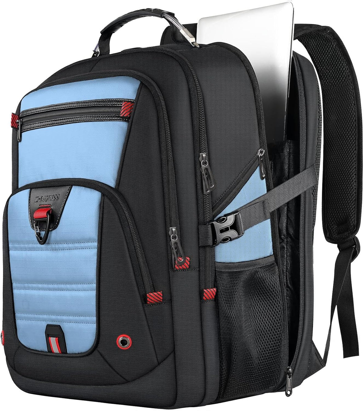 LifetimeWarranty Extra Large Travel Backpack With 52L Capacity, Long-Term Durability TSA Backpack,Anti-Theft 17.3" Big Business Laptop Backpack for Men&Women,Water Resistant College Rucksack Bag Black