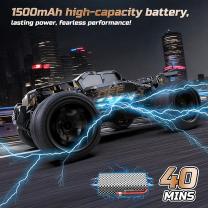 DEERC 9309E 40KPH 4WD Electric Off-Road RC Monster Truck for Adults and Kids with 2.4Ghz Remote