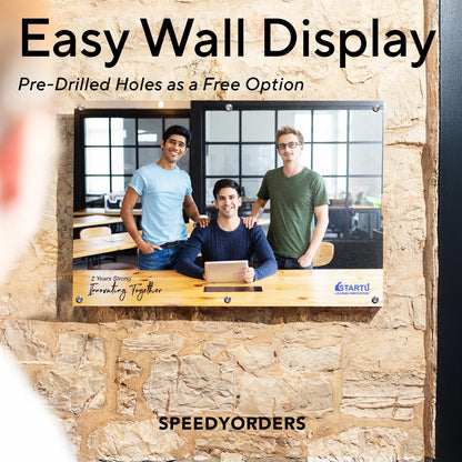 Custom Metal & Aluminum Signs - Personalized Business Signs, White (20x20 In)